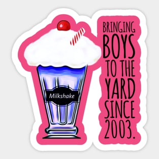 Milkshake Sticker
